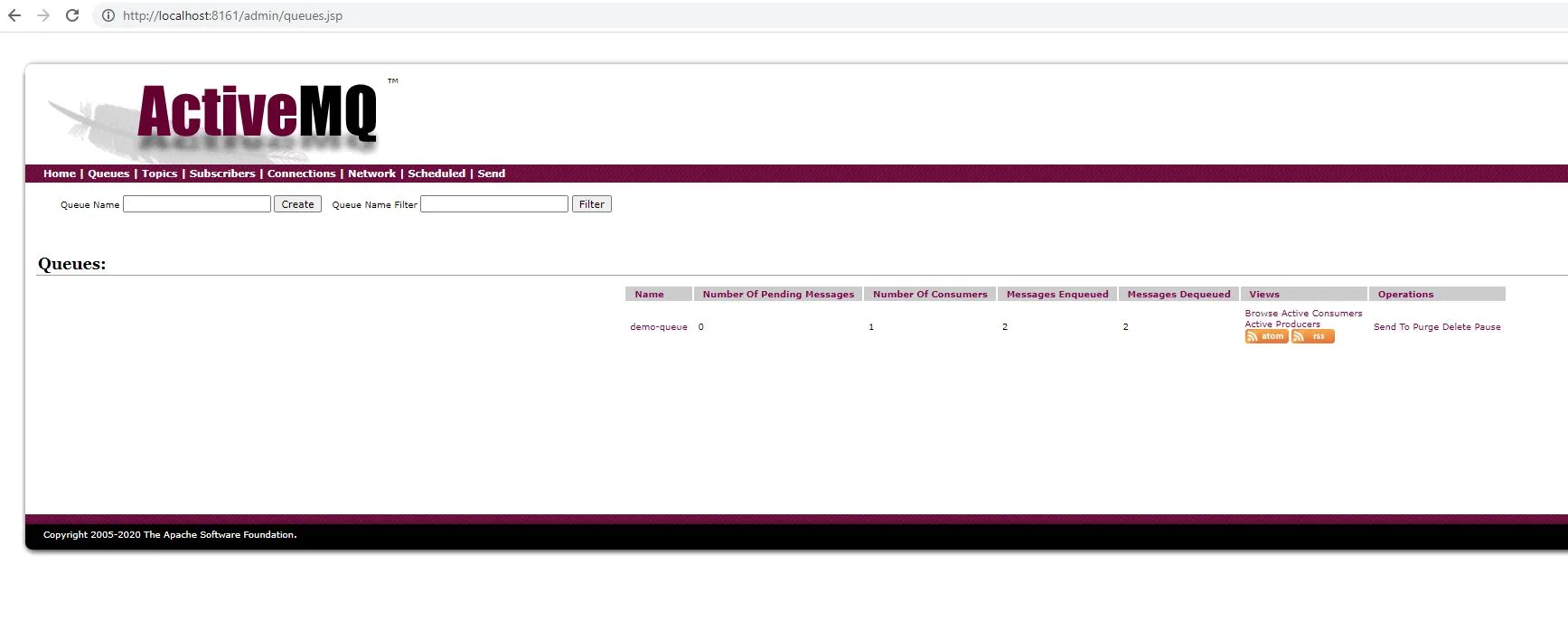 Apache ActiveMQ Event-Driven Architecture