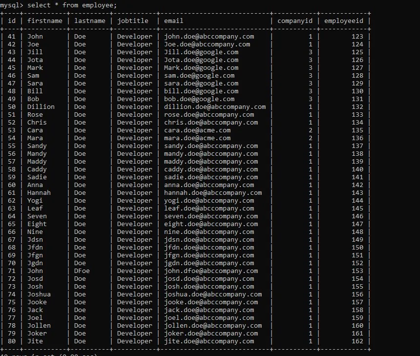 Step By Step Spring Batch Tutorial - Employee Data