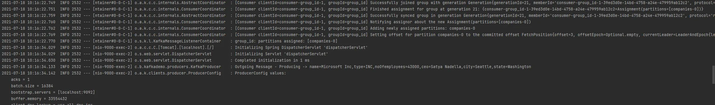 Apache Kafka With Spring Boot - Producer