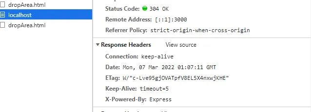 CORS NestJS Application without Headers