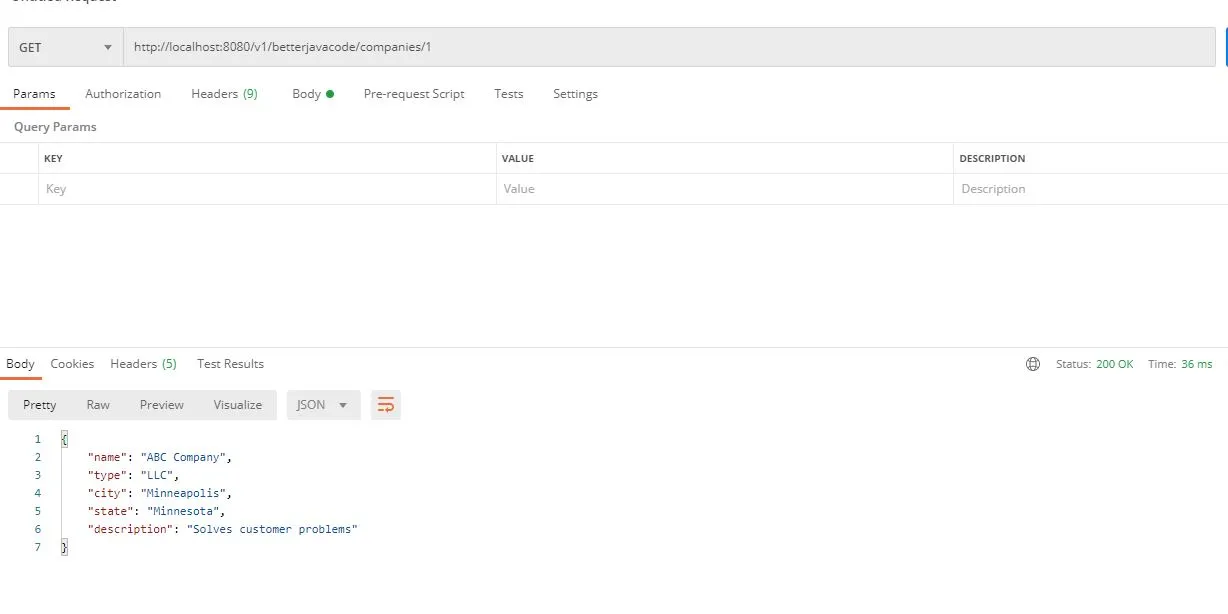 RetryTemplate - Successful Response