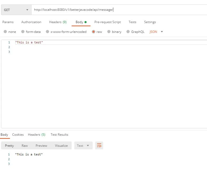 Event-Driven Architecture Microservices - Sending Message