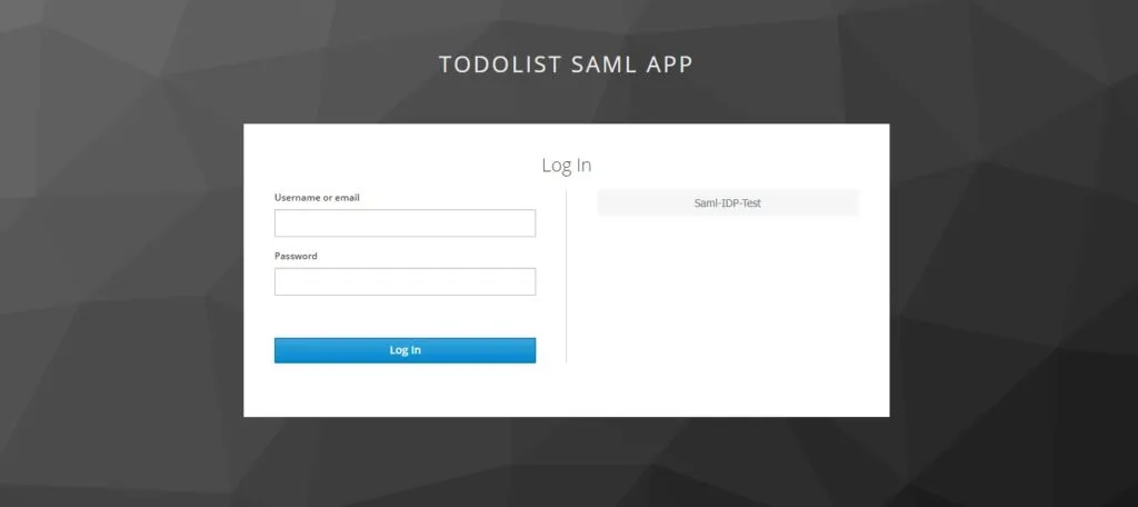 Keycloak Login Screen - Spring Boot