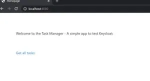 Spring Boot Application with Keycloak
